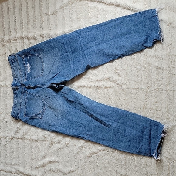 EUC We The Free Free People Distressed High Rise Straight Leg Jean 29 👖 - Picture 9 of 10